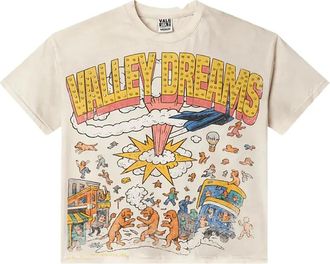 Vale T-shirt Chaos Bling - Bianco