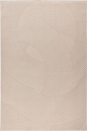 LALEE Hochwertiger Design Teppich Napoli 501 - Taupe