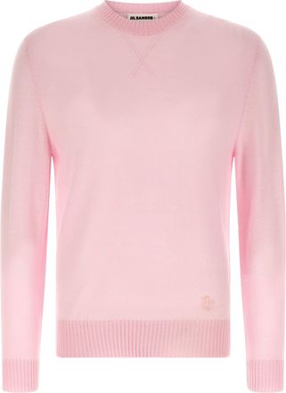 Jil Sander trui met geborduurd logo