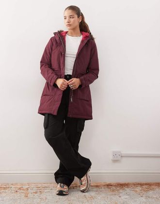 Regatta Sabinka - Giacca impermeabile bordeaux-Rosso