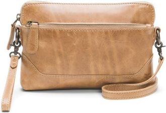 Frye Melissa Convertible Leather Wristlet in Beige at Nordstrom