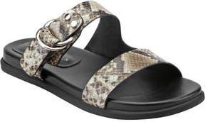 Marc Fisher Gia Slide Sandal in White at Nordstrom Rack, Size 6.5