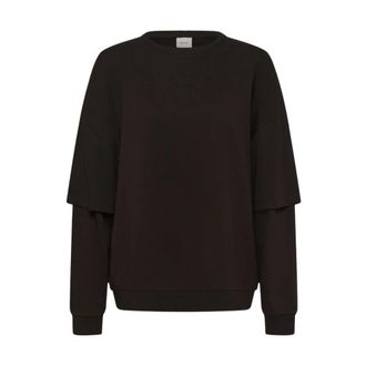 Gestuz Sweatshirts Hoodies - Dames - Sweatshirts - Bruin - L - Hoodies & sweatvesten
