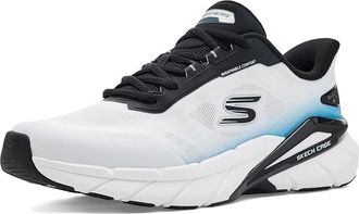 Skechers Skech Cage Hands Free Slip-In Mens Shoes White/Synthetic/Blue : 11.5 D - Medium, Textile
