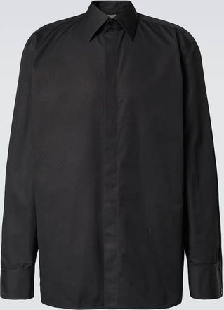 Saint Laurent Cassandre cotton poplin shirt