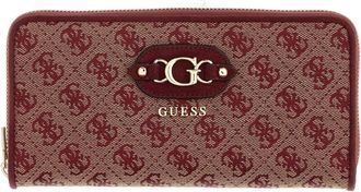 Guess Portafoglio grande con zip Samantha SLG - - Accessories - Donna - Marrone - ONE SIZE