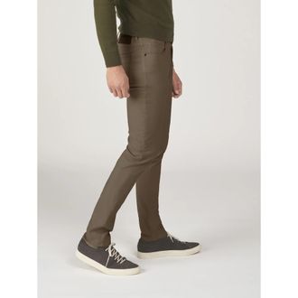 Zilton Broek - Heren - Slim Fit Broeken - Bruin - W32 L34 - Broeken