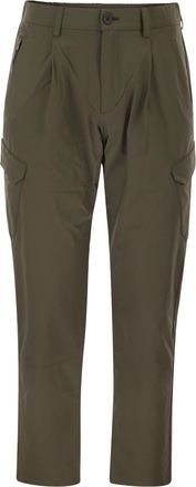 Herno cargobroek met mechanisch stretchgaren