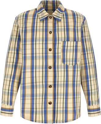 A.P.C. A.p.c., Overhemden, Heren, Veelkleurig, L, Katoen, Nathan Overshirt