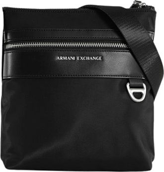 A|X Armani Exchange Messenger Bag - - Bags - Uomo - Nero - ONE SIZE