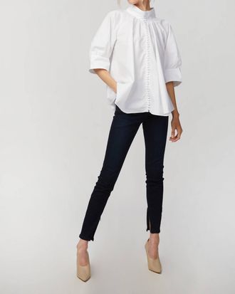 WeWoreWhat High Rise Skinny Ankle Zip Jeans In Mercer