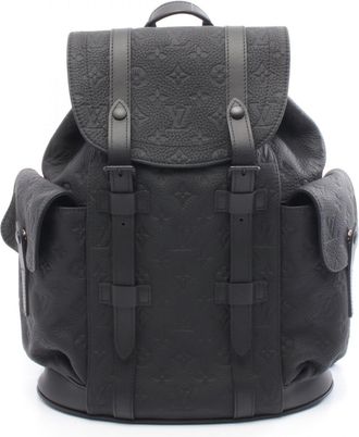 Louis Vuitton Black Noir Backpack (Pre-Owned)
