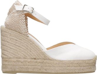 Castaner Sandalen wei&szlig;