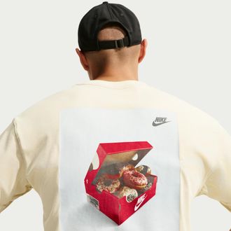 Nike Mens Nike Sportswear Donut T-Shirt in Brown | IV4858-234