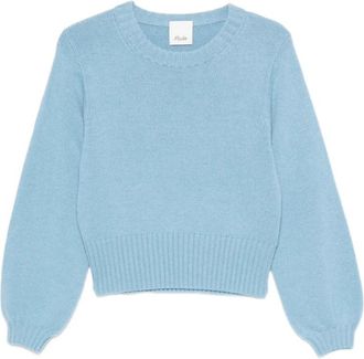Allude Truien & Vesten, Dames, Blauw, XS, Cashmere Truien