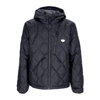 adidas Zwarte Gewatteerde Pufferjas met Dons - Heren - Ski Jassen - Zwart - XL - Polyester - Fitness
