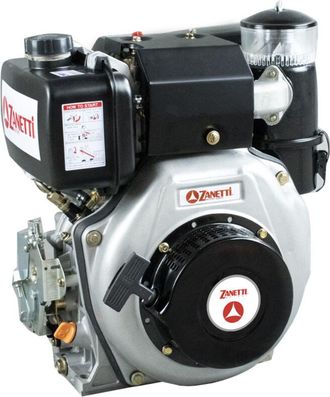 Zanetti Motor Completo Zaneti Zdm78c6ev Diesel Eje C&oacute;nico Horizontal 26mm