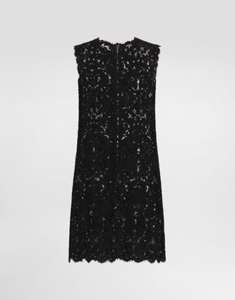 Dolce & Gabbana Cordonetto Lace Dress - Woman Dresses Black 40