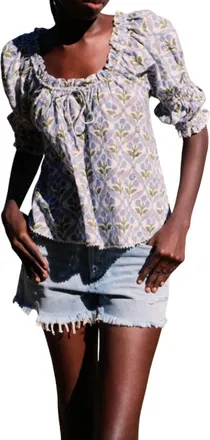 Saylor Verity Top In Floral