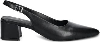 Vagabond 50mm Marta slingback pumps - women - Calf Leather/Calf Leather/Rubber - 40 - Black