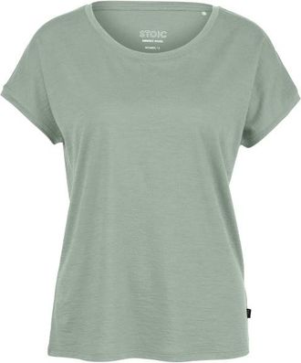 Stoic Merino155 LaholmSt. Loose Shirt Merinoshirt f&uuml;r Damen | t&uuml;rkis