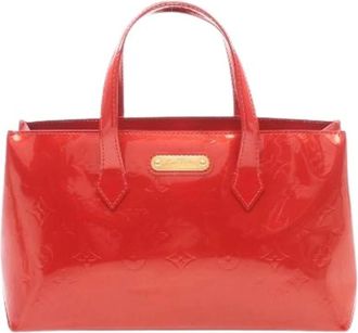 Louis Vuitton Pre-owned Borsa a Mano in Pelle Vernis Wilshire PM - - Pre-owned - Donna - Rosso - ONE SIZE