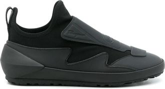 Ferragamo Ferragamo Leather Sock Style Sneakers