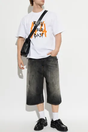 44 Label Group T-shirt With Print, Mens, White
