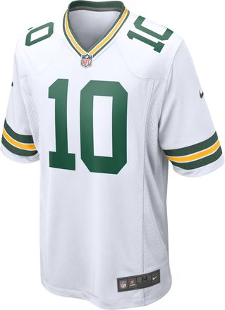 Nike Jordan Love Green Bay Packers Nike Mens NFL Game Jersey in White | 67NMGPGR7TF-018