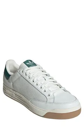 adidas Rod Laver Vintage Sneaker in White/white/collegiate Green at Nordstrom Rack, Size 8