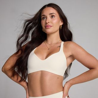 MyProtein Sujetador deportivo Tempo Twist Back para mujer de MP - Coco - XL