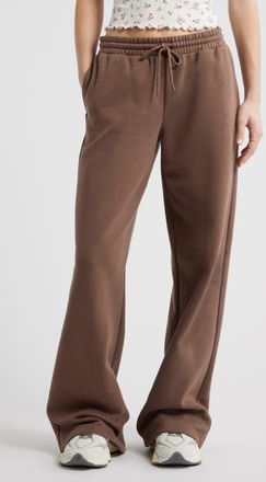 BP. Baggy Wide Leg Sweatpants in Brown Quartz at Nordstrom, Size Xx-Small