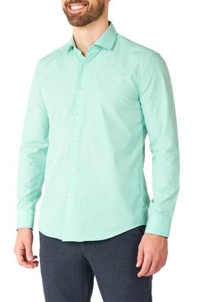 OppoSuits Magic Mint Button-Up Shirt in Teal/mint at Nordstrom, Size Xxx-Large