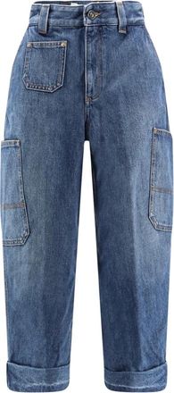 Givenchy Dames, Jeans, Blauw, Maat: W26 Katoen