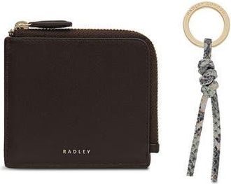 Radley London Medium Chilworth Street Card Case & Key Ring Set in Pine Needle at Nordstrom Rack