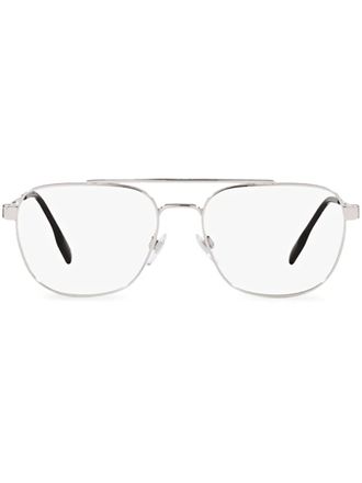 Burberry Sunglasses navigator-frame glasses - Silver