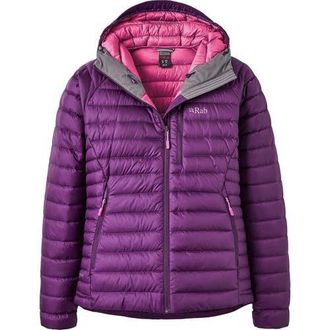 RAB Microlight Alpine Down Jacket - Womens in Mulberry at Nordstrom, Size Medium