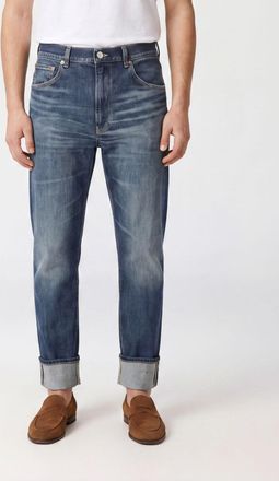 Dondup Jeans Paco modello straight in denim di cotone stretch