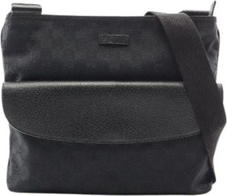 Gucci Borsa a tracolla in tela GG Pre-owned - - Pre-owned - Donna - Nero - ONE SIZE