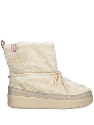 Napapijri Enkellaarzen met veters - Beige