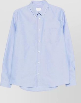 A.P.C. shirt button down collar cuffed sleeves pocket