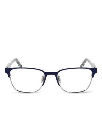 Lacoste square-frame glasses - Blue