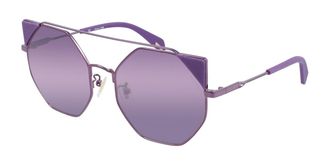 Police SPLA95 MOONBEAM 2 8TNV Womens Sunglasses Purple Size 56