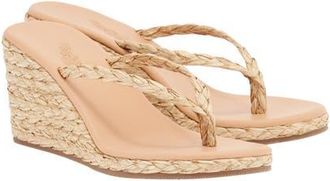 Ancient Greek Sandals Etheria Wedge Sandal in Natural at Nordstrom, Size 38