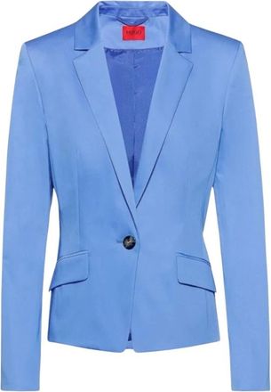 HUGO BOSS Alaias Blazer - Dames - Blazers - Blauw - S - Jassen