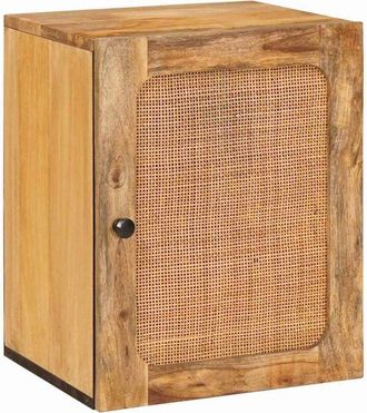 vidaXL Gabinete Colgante De Ba&ntilde;o Con Estante Marr&oacute;n 38 X 33 X 48 Cm Vidaxl