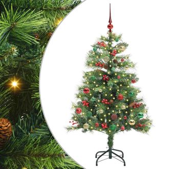 vidaXL &Aacute;rbol De Navidad Artificial Verde 150 Cm Pvc Y Metal Vidaxl