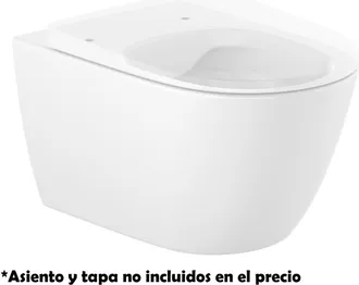 Roca Roca - Taza De Inodoro Ona Sin Brida + Fijaciones Ocultas, Sin Asiento (a346687000)