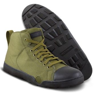 Altama Unisex Maritime Assault Low Boots, Dive Fin-Compatible Tactical Sneakers with Air Mesh Lining & Water Drainage Ports, Olive Drab, 10.5 Women/9 Men