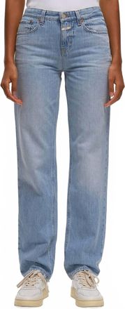 Closed Briston Relaxed Fit Mid Waist Jean In Blue